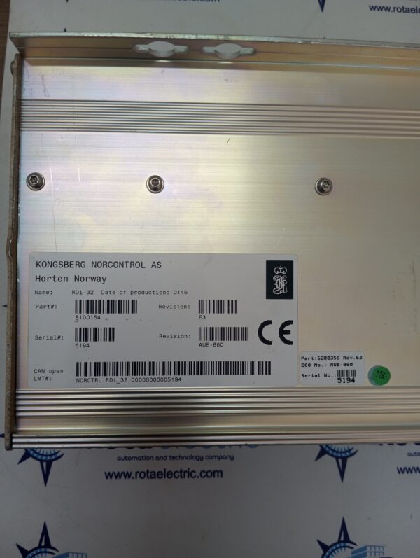 Kongsberg Norcontrol RDi-32 P/N 8100154 Rev: E2 Digital Input Module