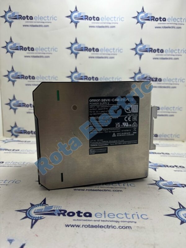 S8VK-C48024 _ ED2 24VDC 20A Ray Tipi Güç Kaynağı OMRON