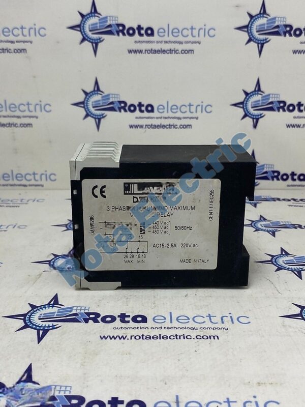 LOVATO DRV3 VOLTAGE RELAY